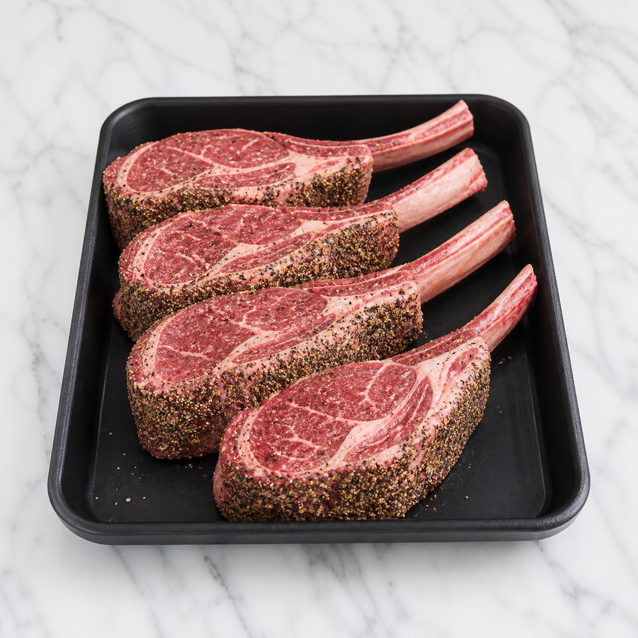 BEEF FRENCH STEAK "PEPPER CRUSTED"