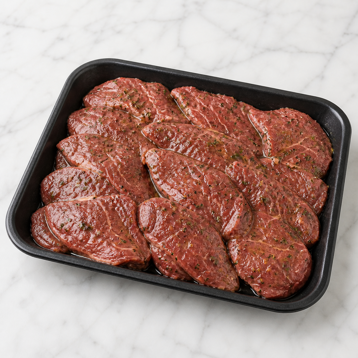 MARINATED BEEF OYSTER STEAK