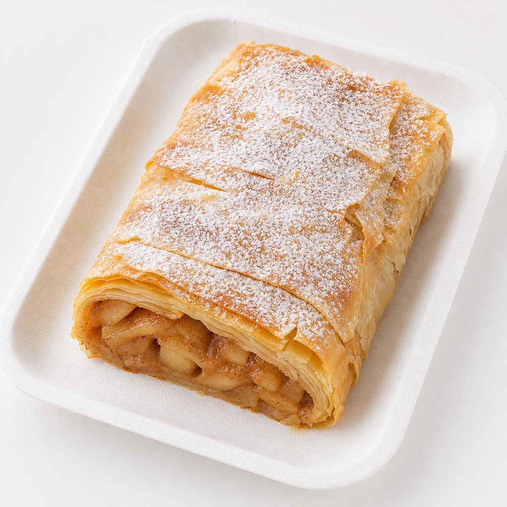 Apple Strudel Tray Slice