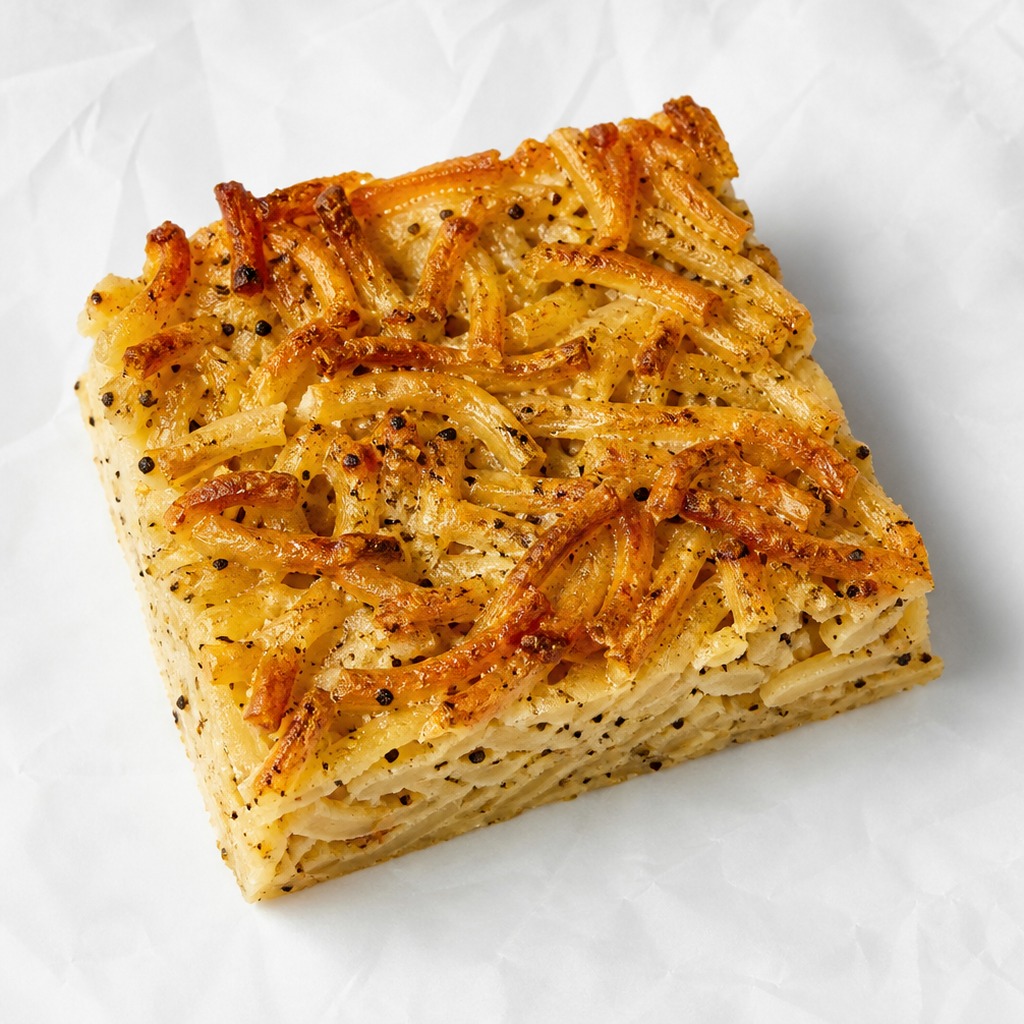 SALT PEPPER KUGEL TRAY SLICE