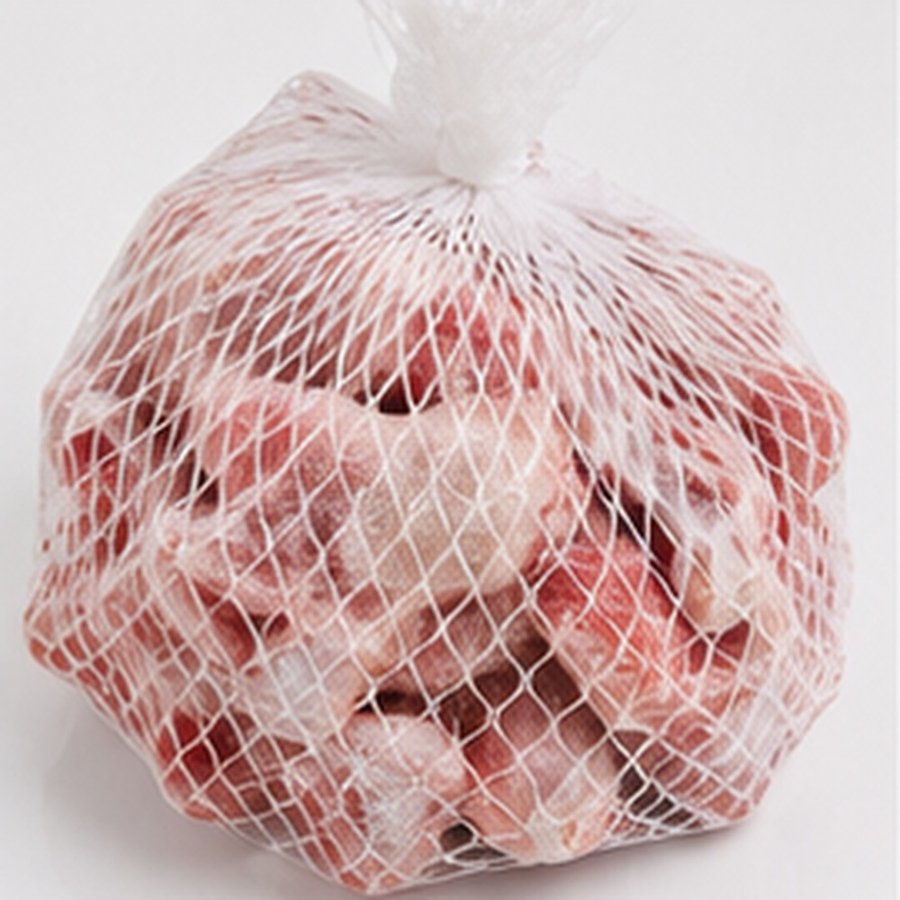 CHICKEN BONES IN NET