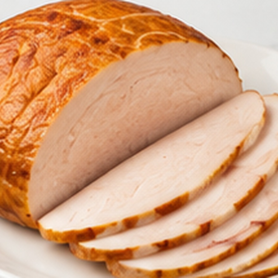 TURKEY BREAST SMOKED  (ROUND-YELLOW)