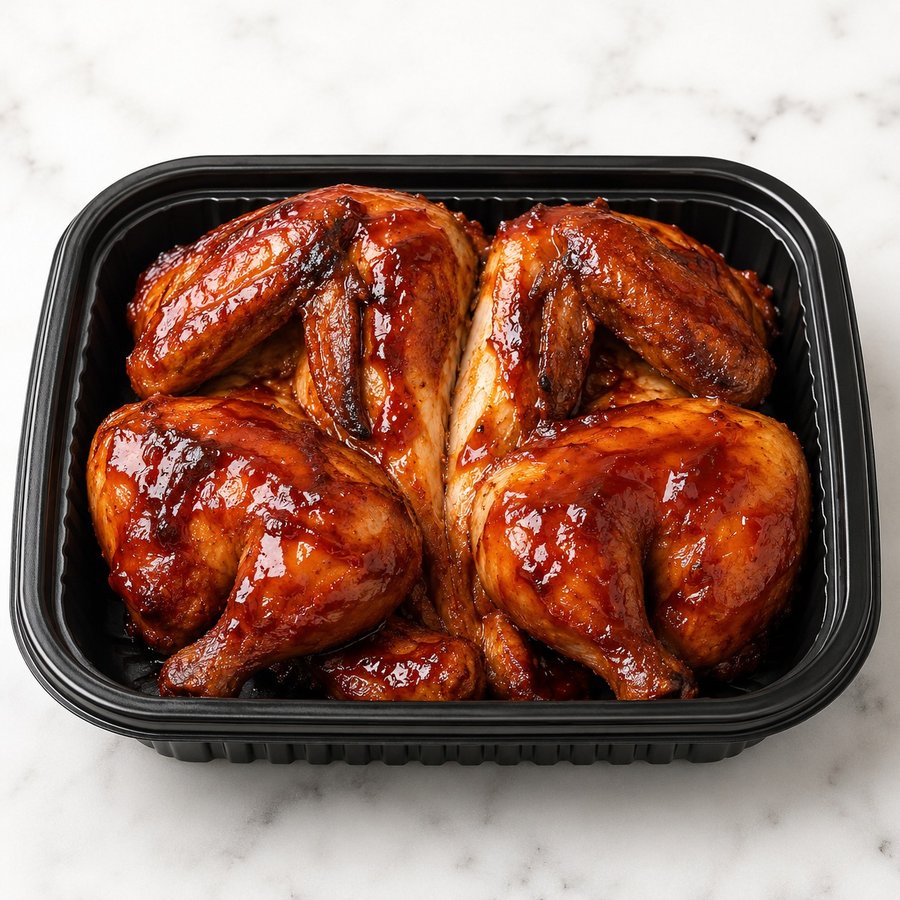 BBQ BABY CHICKEN (4 PC)