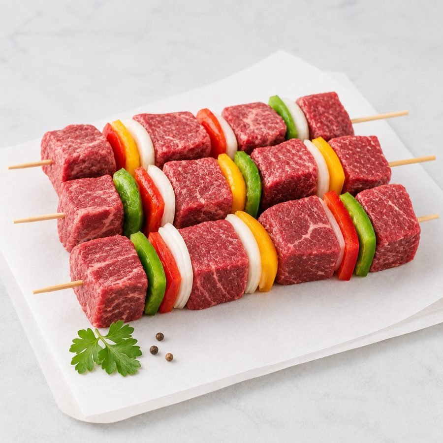 BEEF VEGETABLE SHISH KEBAB