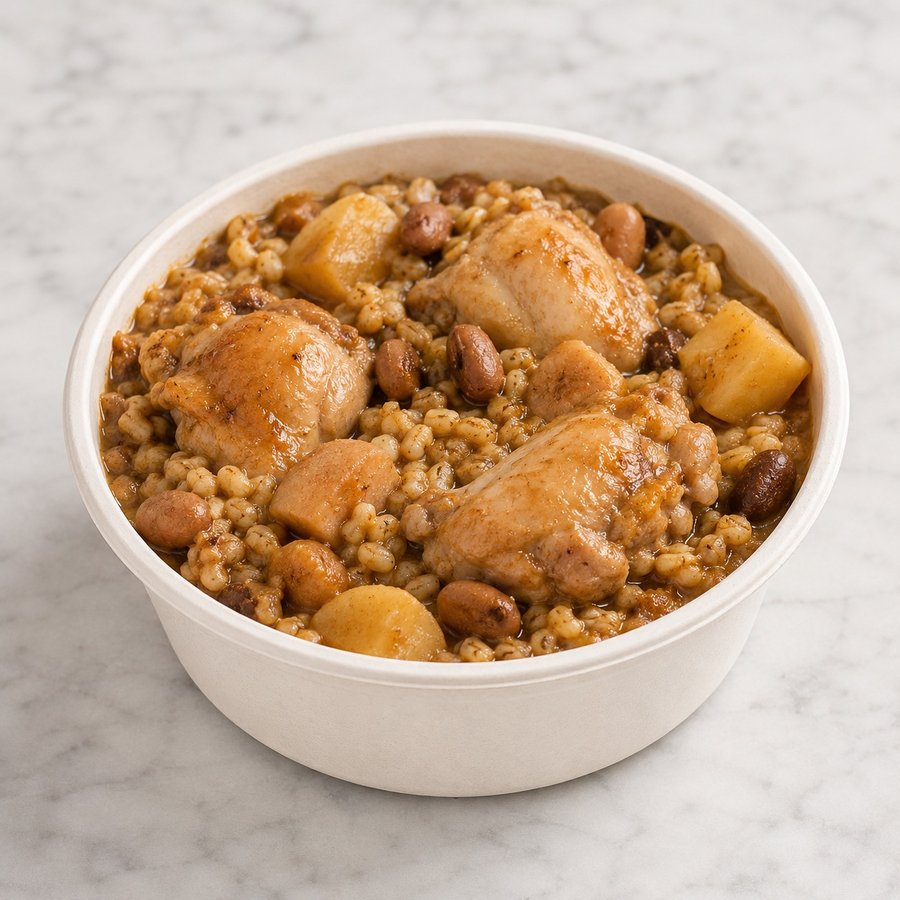 CHICKEN CHULENT - Medium (1 Lb)