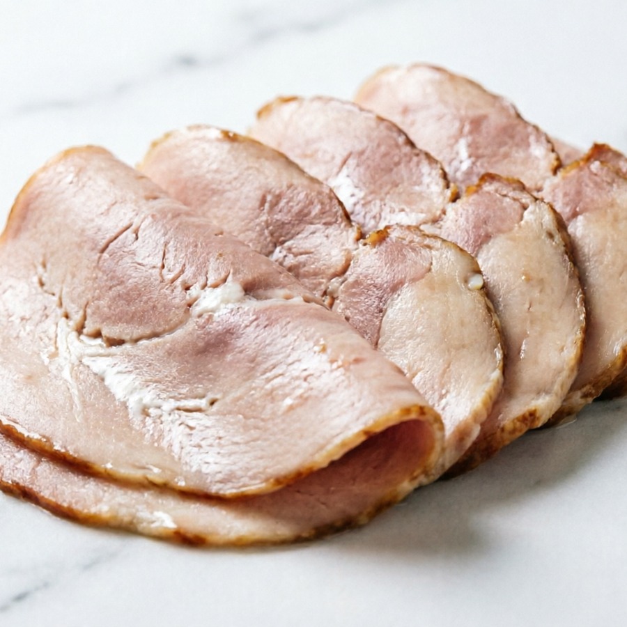 PICKLED TURKEY ROLL W/PASTRAMI RUB