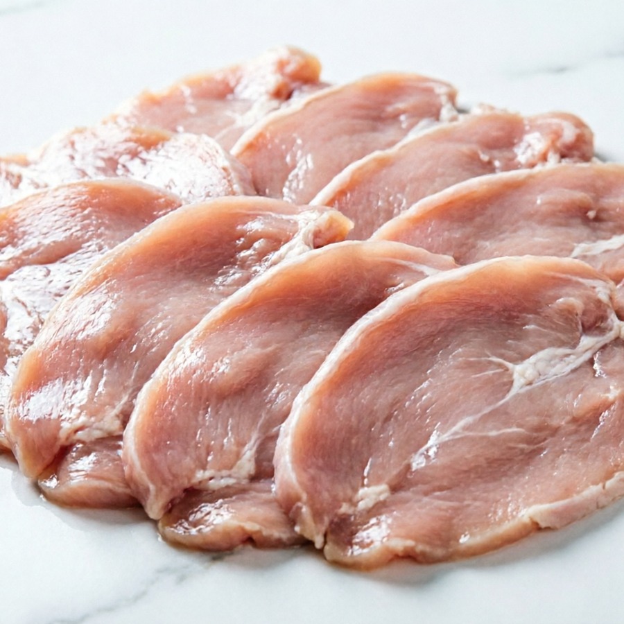 TURKEY CUTLETS THIN BREAST (10 PCs)