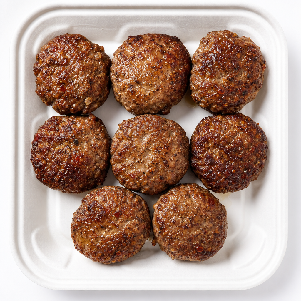 BEEF SLIDERS "SPICED" 8